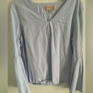 Philosophy flared sleeve top